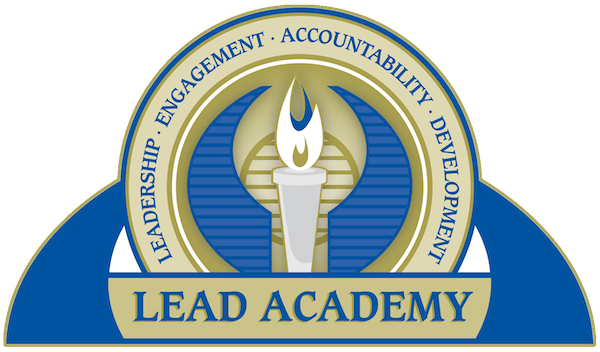 LEAD Academy logo - Leadership, Engagement, Accountability, Development