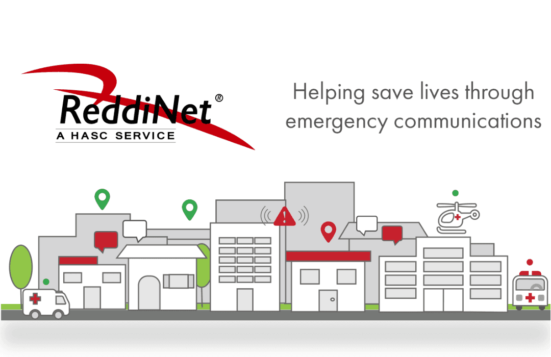 ReddiNet, a HASC service and emergency communications system