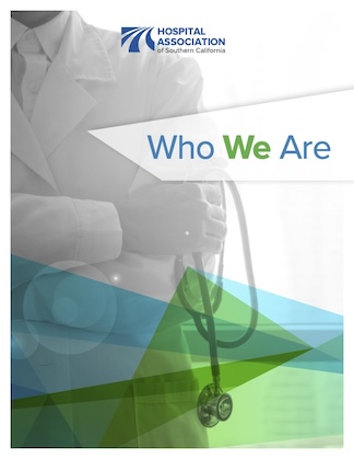 Image of the cover of Who We Are, about the Hospital Association of Southern California (HASC)