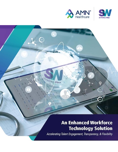 Image of brochure for ShiftWise Flex workforce solution