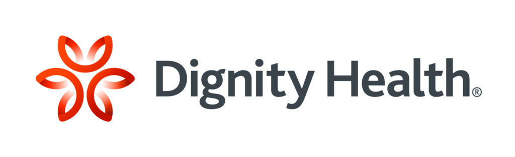 Logo of Dignity Health, a 2025 My SoCal Hospital Heroes Awards sponsor