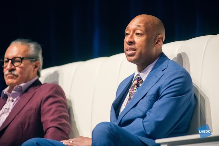 HASC President/CEO George Greene at the LA County Economic Development Corporation (LAEDC) Economic Forecast on Feb. 25, 2026