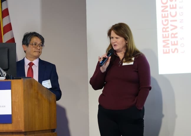 Richard Tadeo, LA EMS, and Tammi McConnell, HASC/ReddiNet