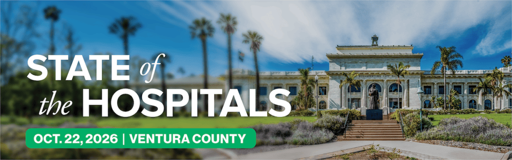 Banner for State of the Hospitals – Ventura, Oct. 22, 2026